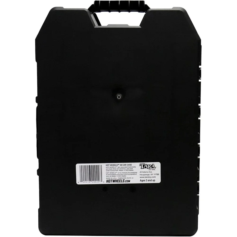Hot Wheels 48-Car Storage Case – Durable Plastic Carrying‎ Case with Handle NEW